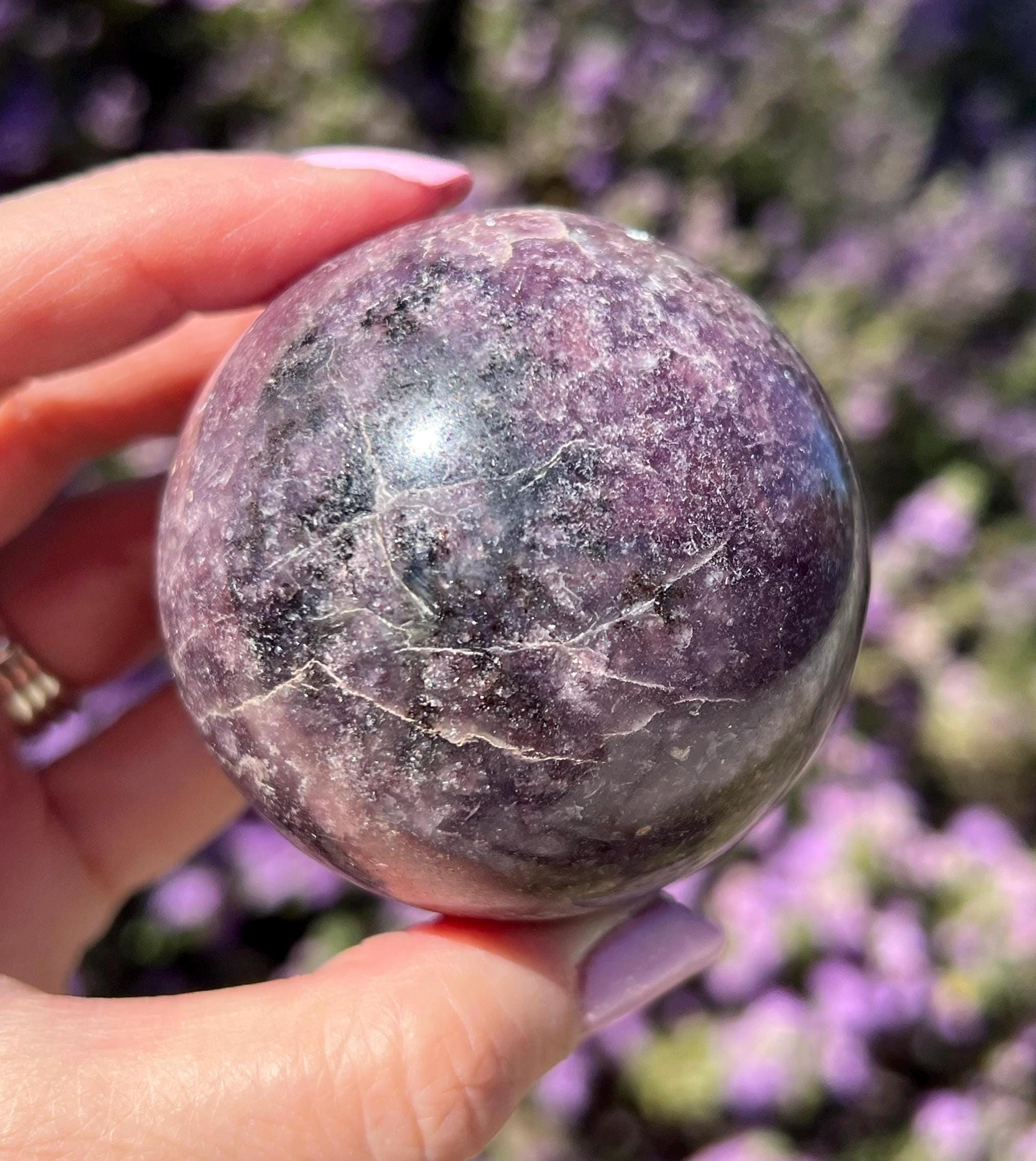 Dark Unicorn Stone Sphere - Etsy