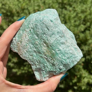 Fuchsite Vert Brut Flashy 433g