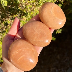 You Choose*Peach Moonstone Palmstones