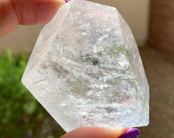 クリアクォーツフリーフォーム - レインボー - Etsy 日本