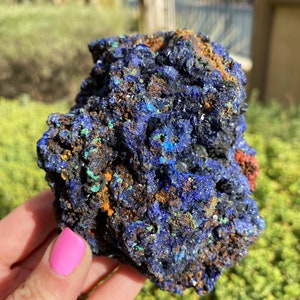 1.1lb Azurite/Malachite Cluster