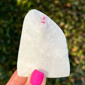 Red Spinel on White Marble Matrix 83g