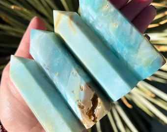 You Choose*Blue Caribbean Calcite Towers