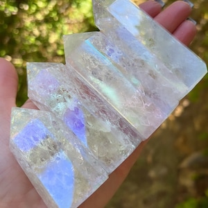 You Choose*Angel Aura Crackle Quartz Towers, Aura Quartz Tower, Aura Quartz Point, Angel Aura Crystal, Aura Quartz Crystal, Crackle Quartz