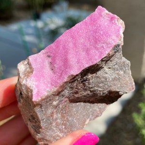 Calcite de cobalto rose vif 168g