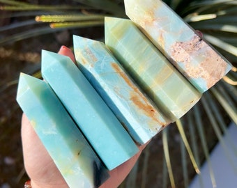 You Choose*Blue Caribbean Calcite Towers