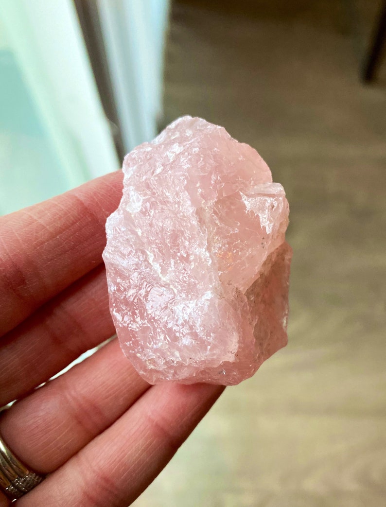 Raw Rose Quartz Refrigerator Etsy