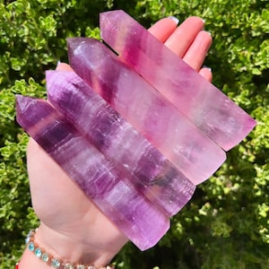 You Choose*Pink/Purple Fluorite Towers
