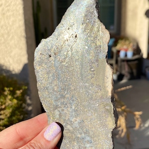 Sphalerite/Galena/Pyrite Slab w/stand 225g