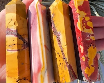 You Choose*Mookaite Jasper Towers, Red Mookaite, Yellow Mookaite, Purple Mookaite, Mookaite Tower, Mookaite Point, Jasper Crystal Tower