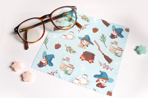 Gamuza para gafas - Bruja invernal - cottagecore witch kawaii anime paño  para limpiar gafas pantallas