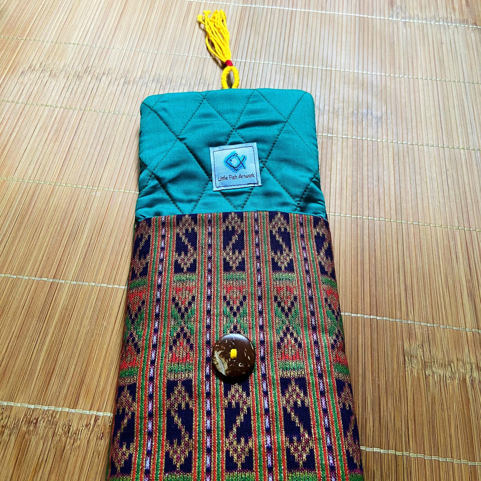 Native American Style Flute Bag Cotton flute bag Etsy