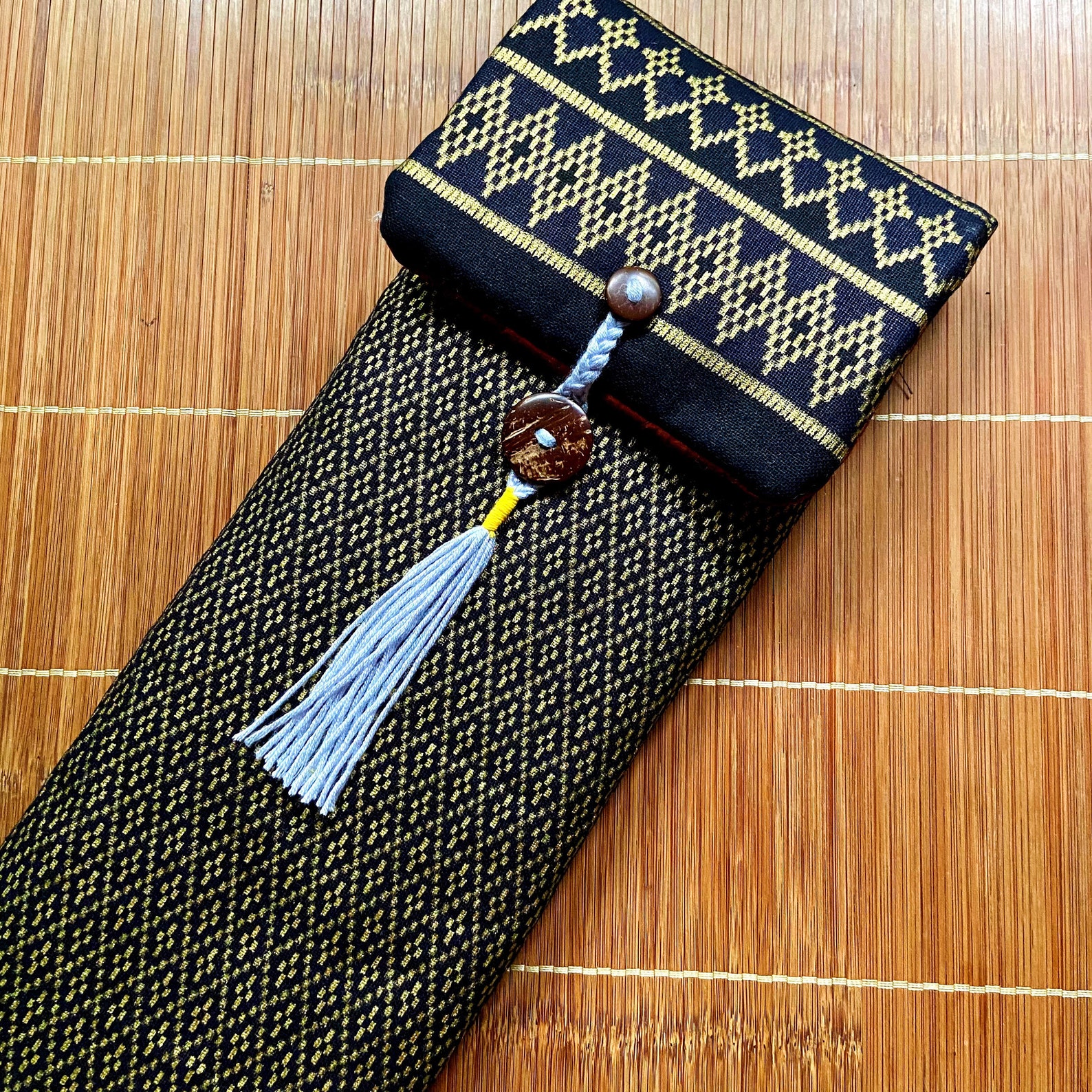 Native American Style Flute Bag Cotton Flute Bag Etsy