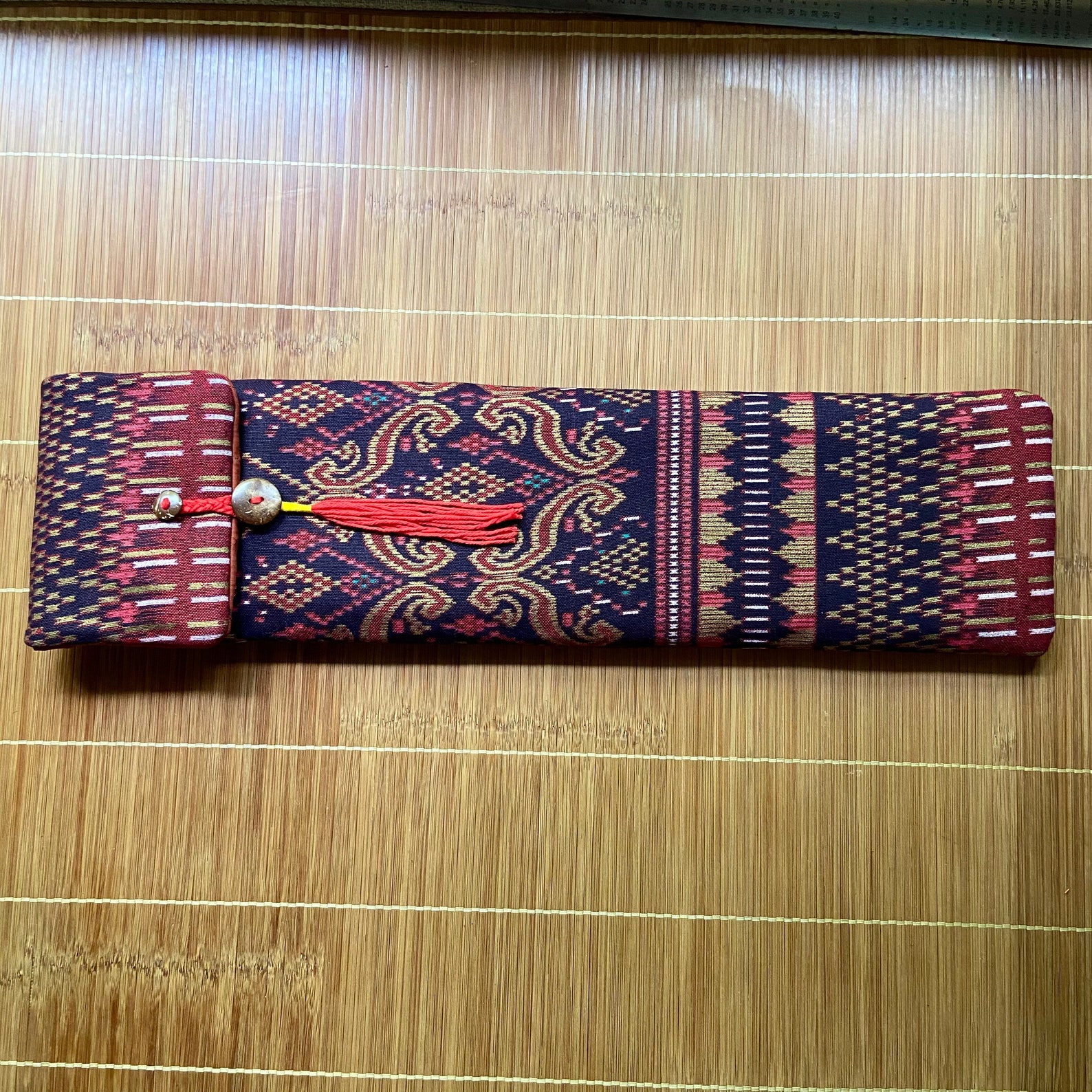 Native American Style Flute Bag Cotton Flute Bag Etsy