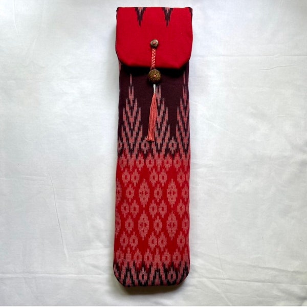 Native American Style Flute Bag, Cotton bag