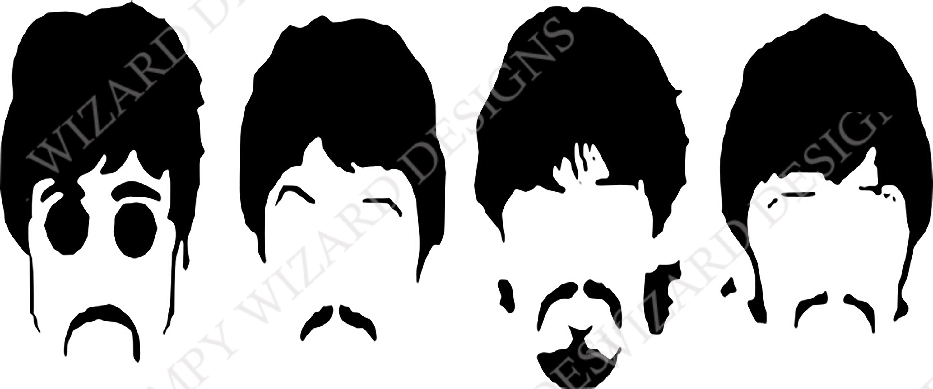 Download The Beatles SVG File for Cricut And Other Cutting Software ...