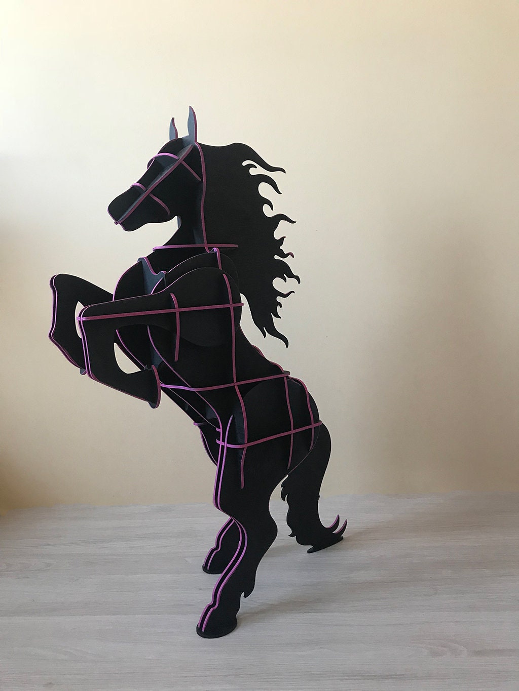 Horse 3D Model Shelf for things Plan vector file animals ...