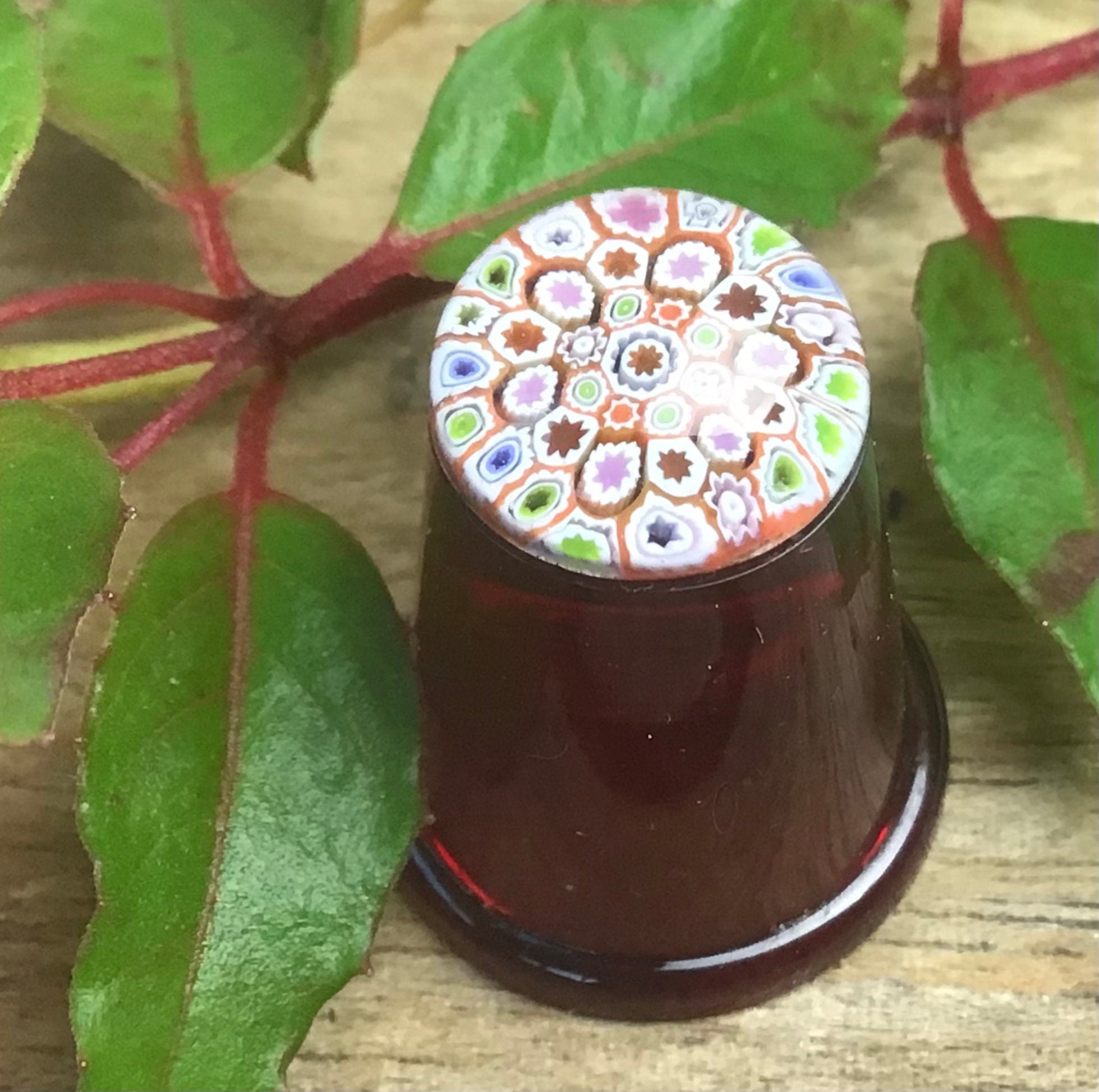 Caithness Glass or Murano Glass Thimble With an Intricate Etsy Australia