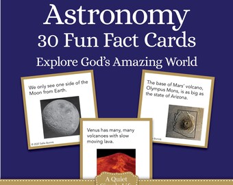 Astronomy Fun Facts Cards – Printable Activity