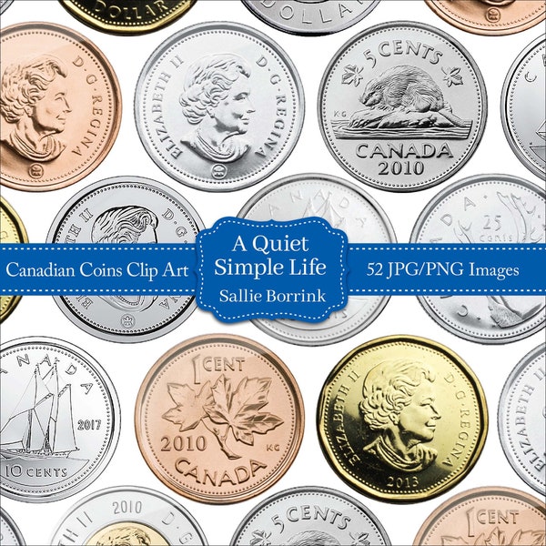 Canada Coin Clip Art