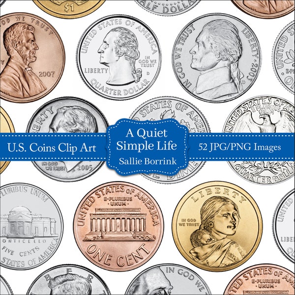 U.S. Coins Clip Art