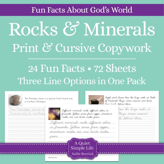 5 Rocks Factf 100 Facts Rocks And Minerals