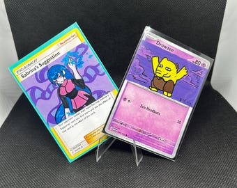 sabrina's gaze pokemon card Which version do you prefer? , @pokichloe