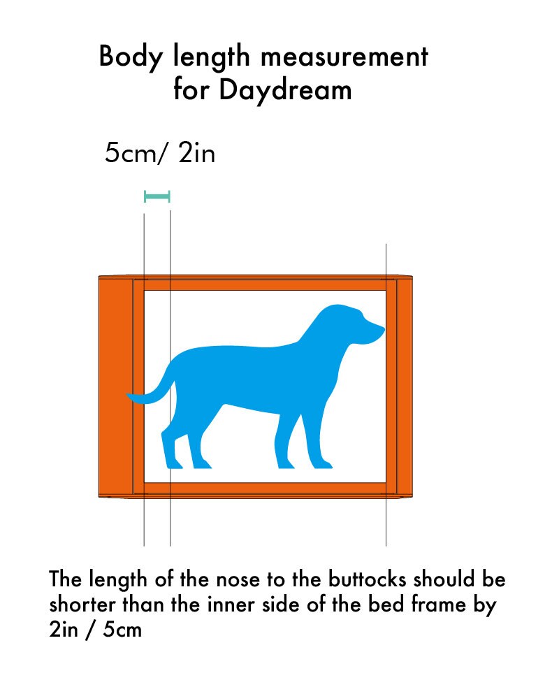 Daydream Pet Bed Small & Medium size elevated Cat dog bed Etsy