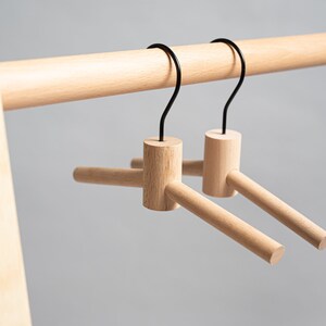 Little Egret Clothing hanger with three defaults for Baby, Kid and Adult image 5