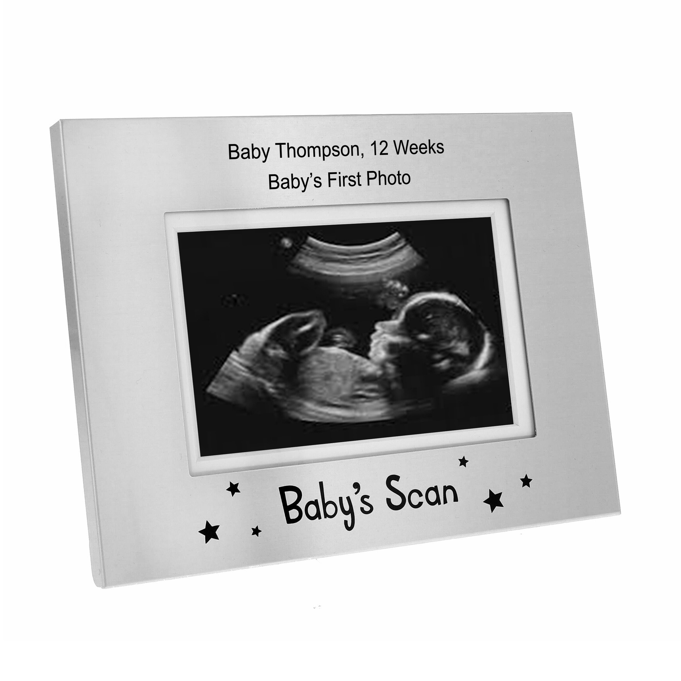 Personalised Baby Scan Photo Frame Baby Shower Pregnancy Etsy UK