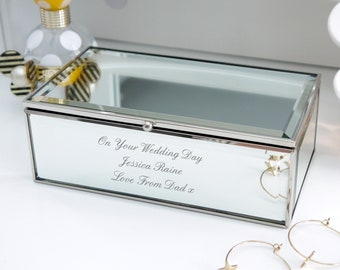 Personalised Jewellery Boxes - Birthday Present Christmas Gift For Her