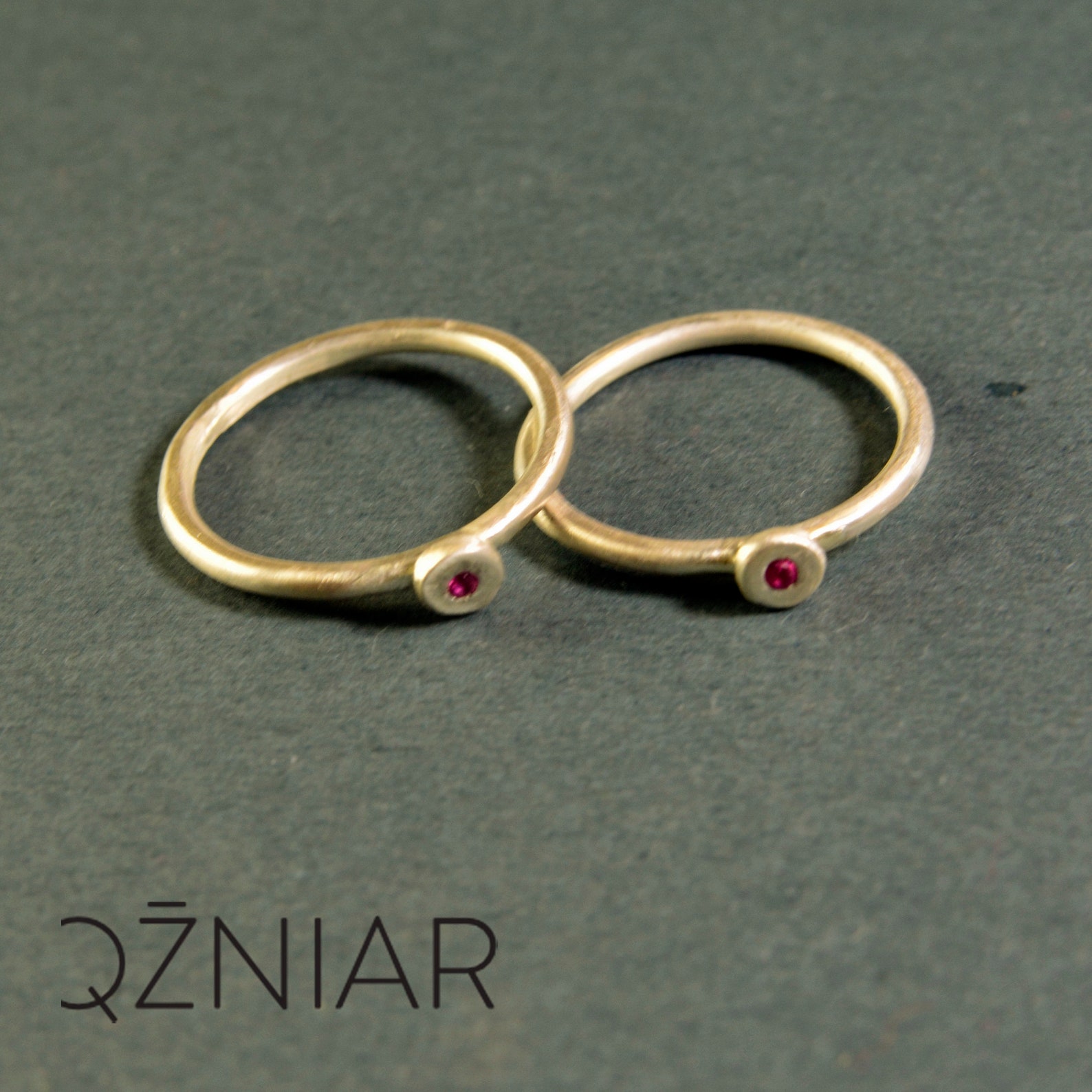 Engagement rings for a Lesbian couple set2 Etsy