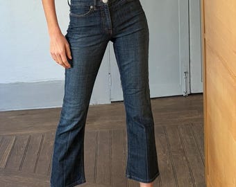 Dark Blue Y2K Escada Sport Flared Jeans