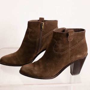 ASH Brown Suede Ankle Boots – EU 40 - US 9
