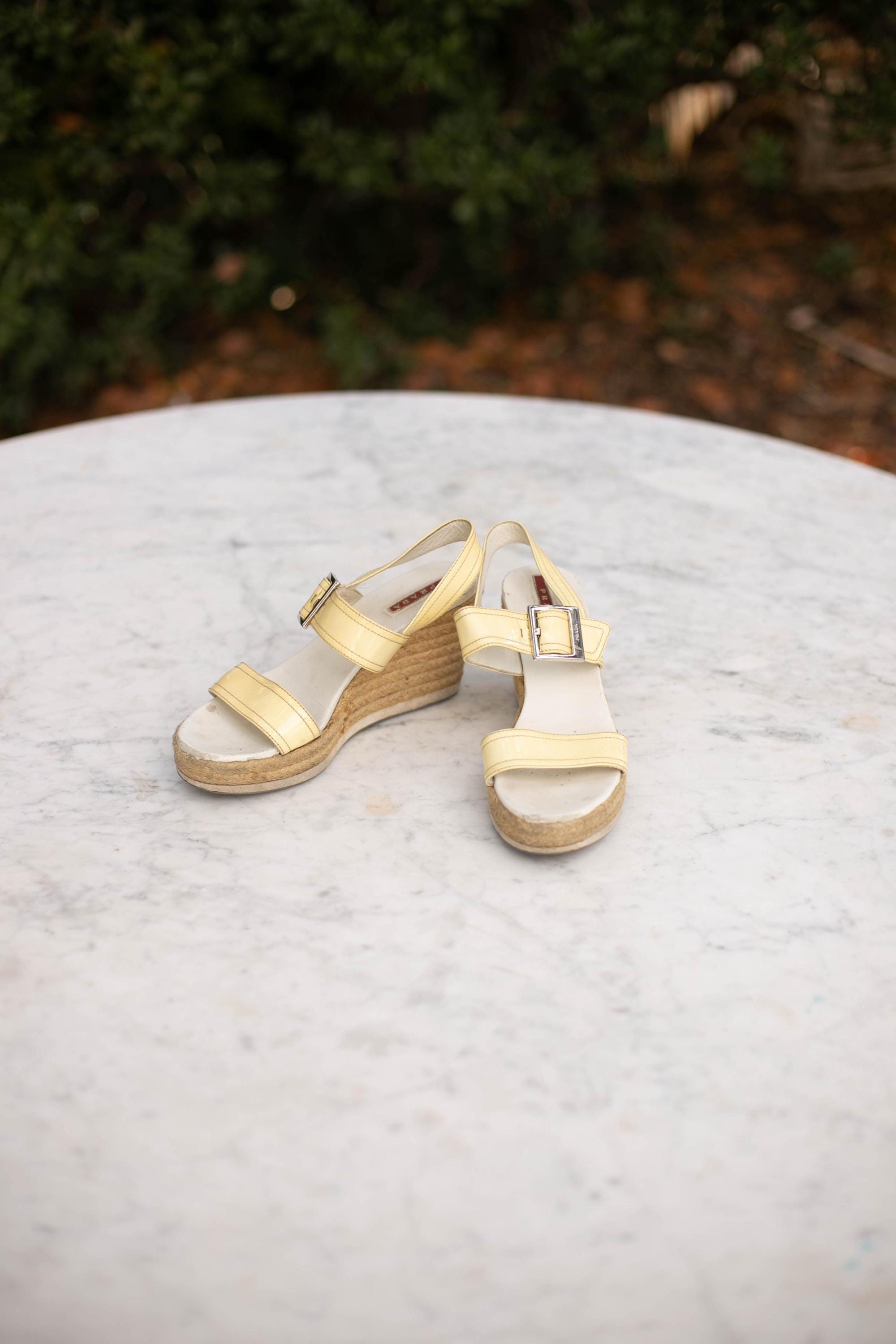 90s Prada Sandals - Etsy