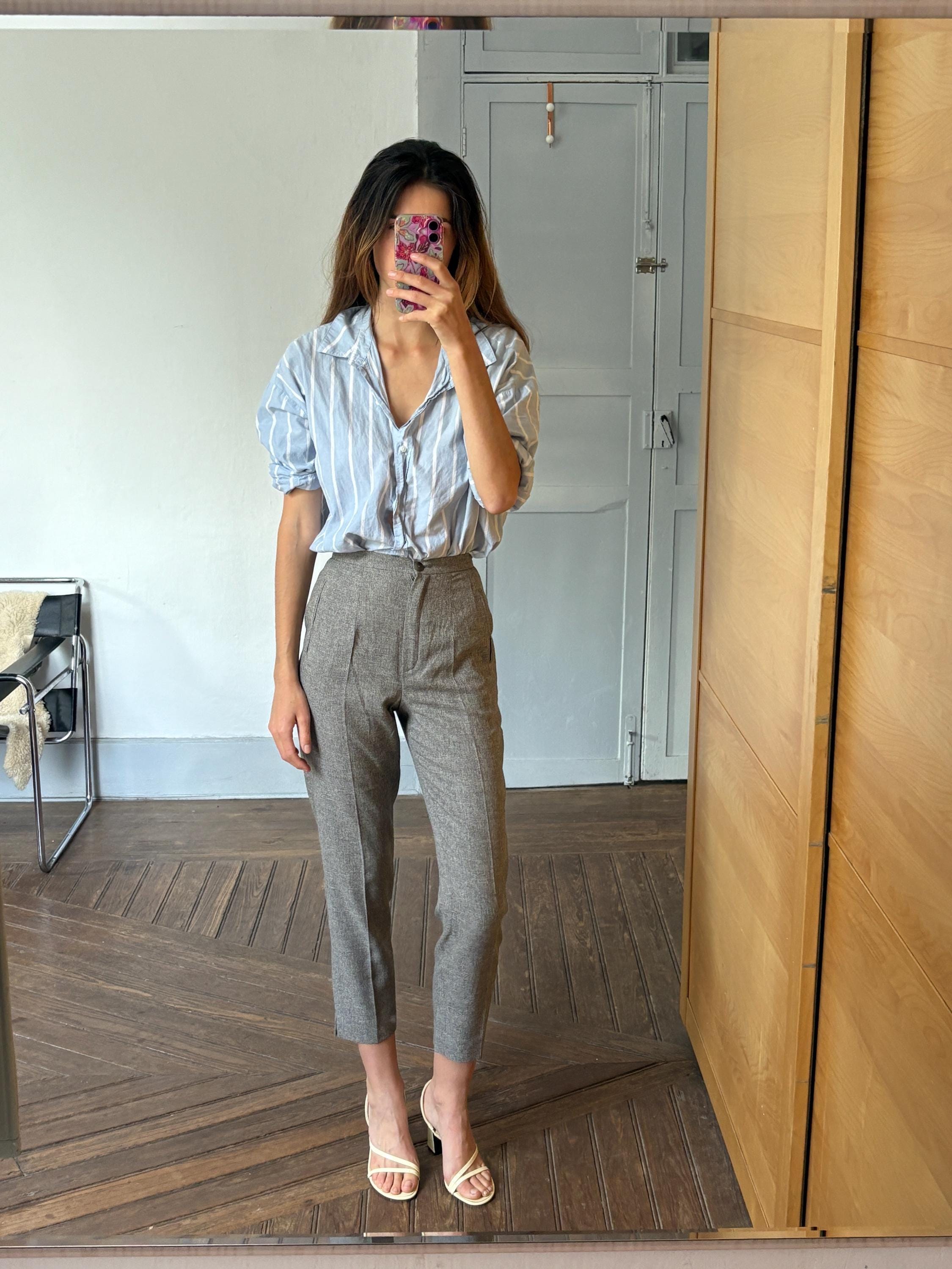 Pantaloni Cargo Di Jeans A Vita Bassa In Rosa - Blumarine - Foto 2