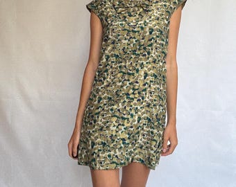 Vintage French Silk Mini Dress – Makadame Paris