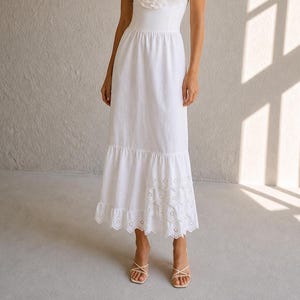long underskirts for maxi dresses Long Petticoat Skirt