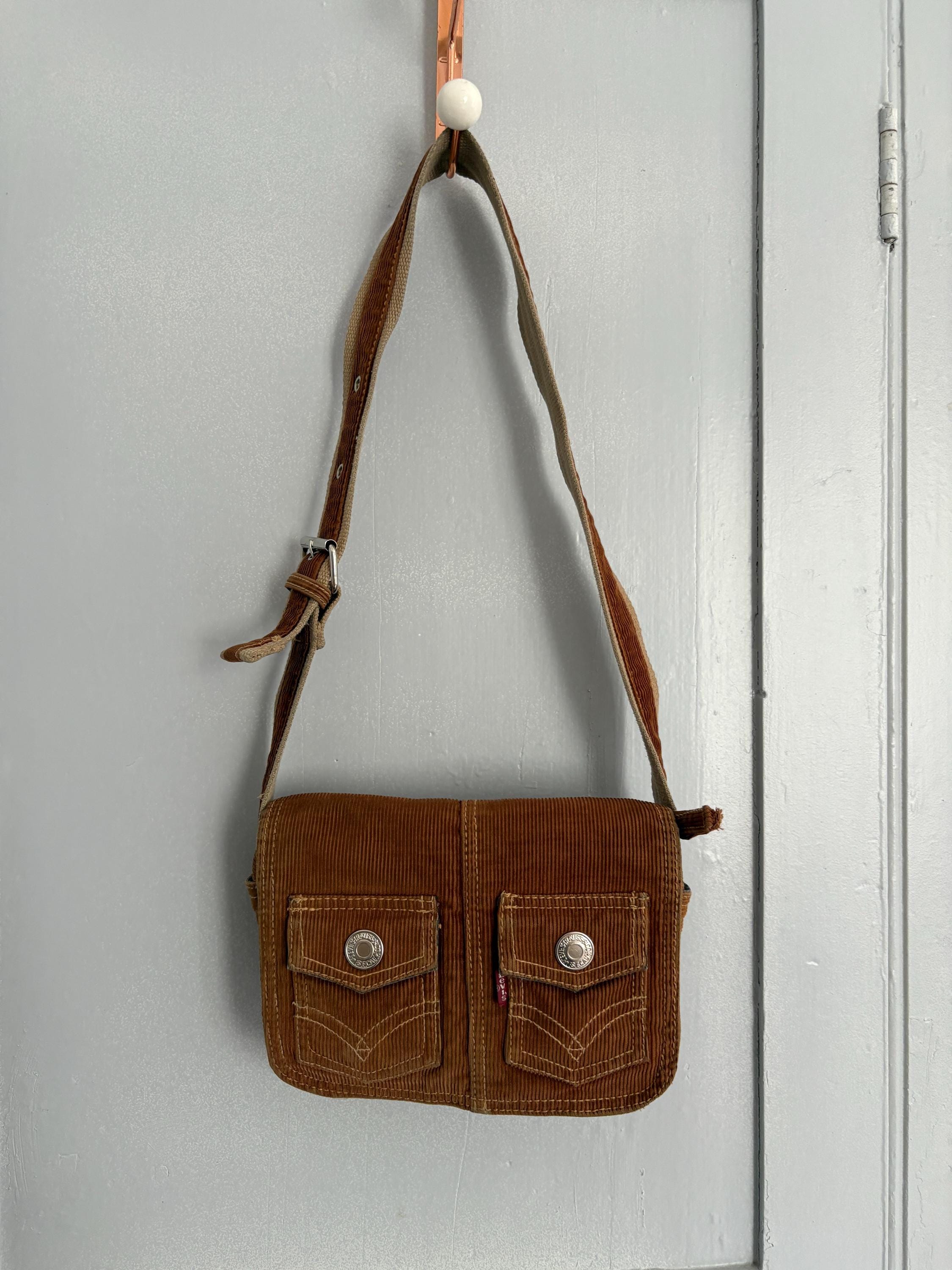 バッグ 00s archive Y2K corduroy shoulder bag 00s archive Y2K corduroy shoulder bag