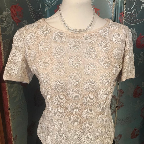 Vintage 1960’s Lace Blouse