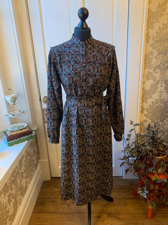 Liberty of London Vintage original 1970s wool dres
