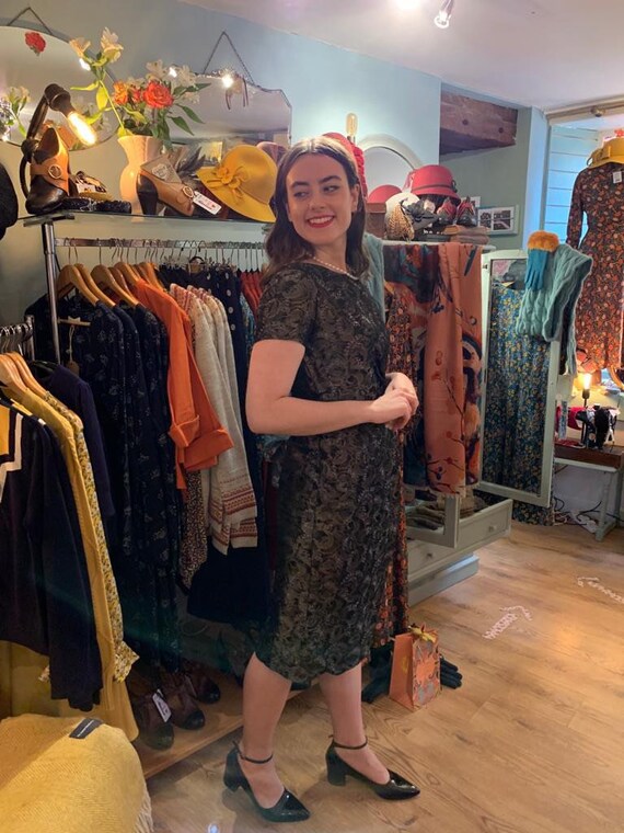 1960s Walgar London Cocktail Dress