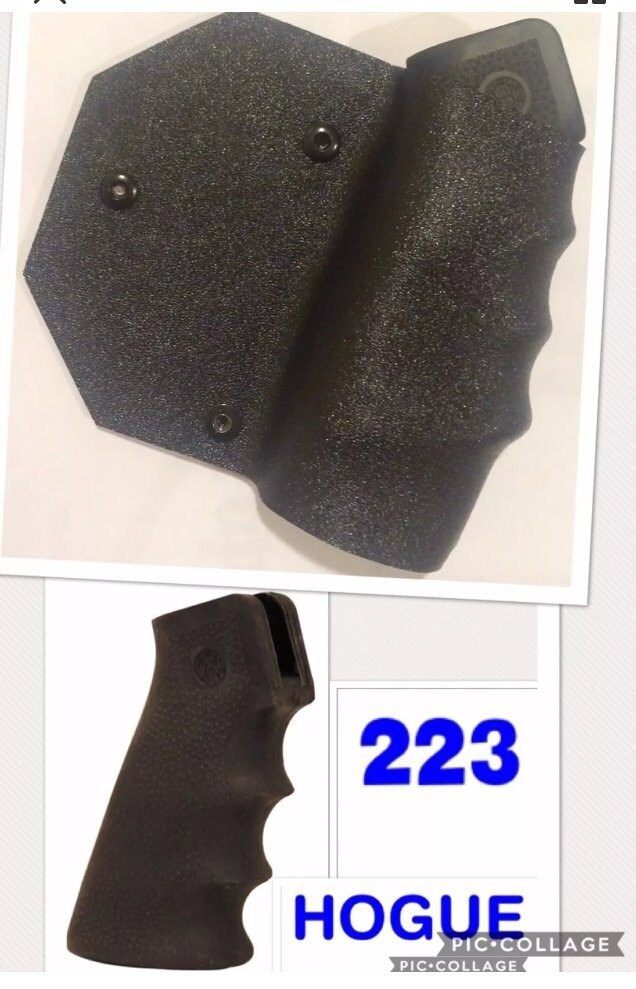 Featureless California Fin Grip AR 15 Hogue Grip CA Legal Etsy