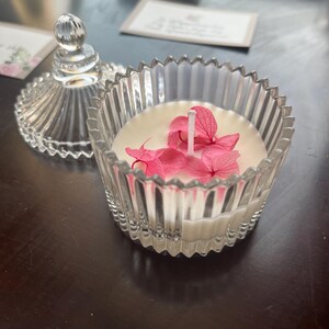 Teacup candles-floral candles