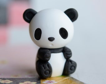 Panda, eraser, Japan, kawai, puzzle eraser, collecting