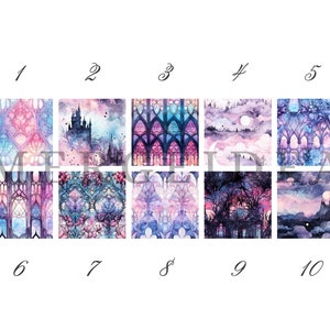 Pastel Goth Seamless Pattern, Pretty Creepy Digital Paper, Cute ...