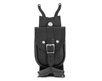 Detachable Leather Tank Bag: Indian Scout Bobber, Rogue, Sixty