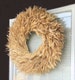 16' Natural Corn Husk Wreath - Fall Wreath 
