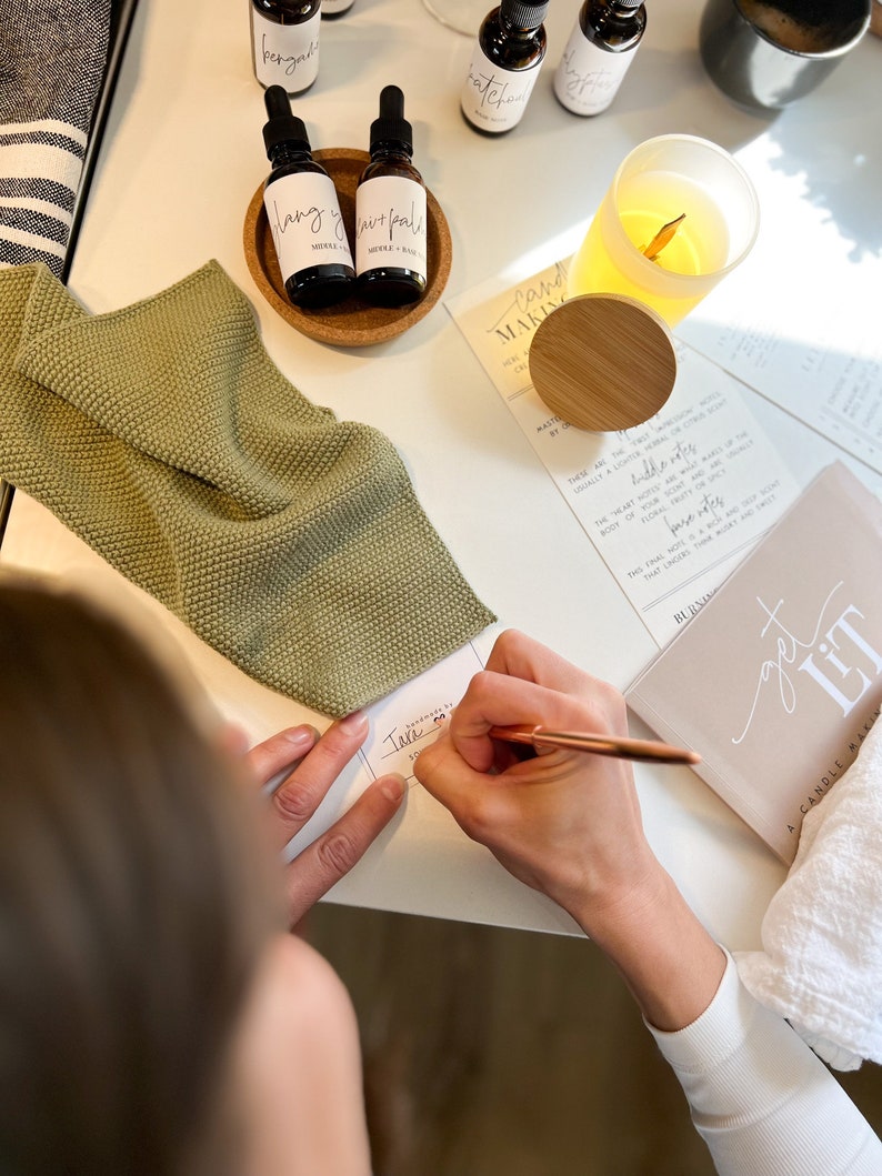 DIY Candle Making Party Guide How to Host a Candle Making Etsy