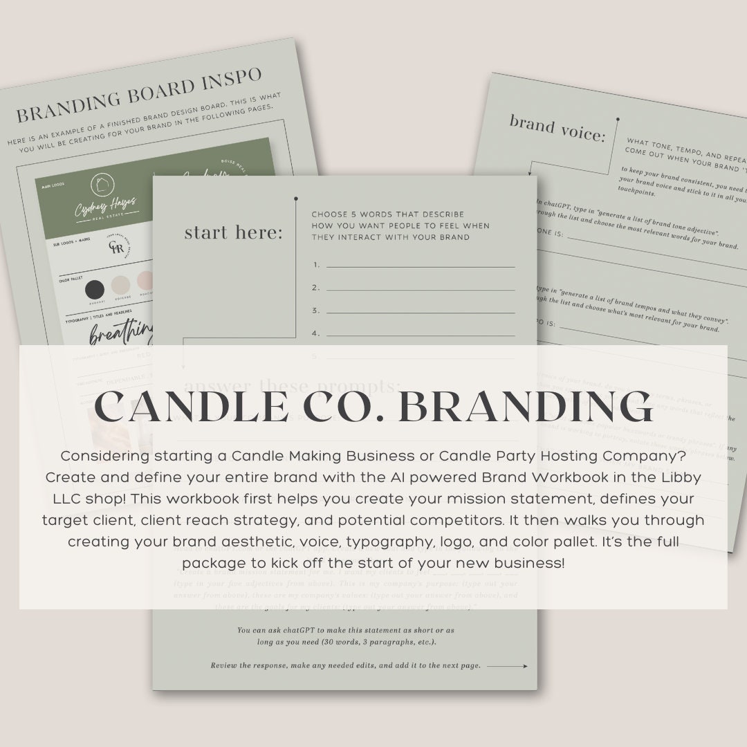 Candle Making Tips Printable | Minimalist Style for DIY Candle Making Party | Host Your Own ...